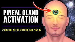 INSTANT PINEAL GLAND ACTIVATION  963 Hz and 432 Hz Frequencies 👁Third Eye Chakra [upl. by Asta550]