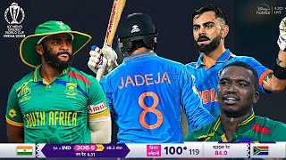 India vs South Africa World Cup 2023 Full Match Highlights IND vs SA WC Full Match Highlights [upl. by Tabbie]