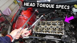 HEAD GASKET TORQUE SPECS SEQUENCE ECOTEC 18 OPEL ASTRA ZAFIRA INSIGNIA MOKKA [upl. by Egan]