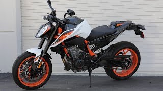 2020 KTM 890 Duke R Review  MC Commute [upl. by Tarrance889]