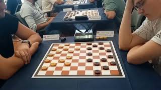 Kosobudzki  Mitrevics European Draughts Team Championship 2023 rapid [upl. by Laney828]