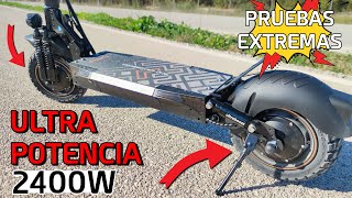 ¡EL PATINETE MÁS POTENTE 2400W 🔥🔥 Smartgyro CrossOver Dual Pro 2023  Pruebas Extremas [upl. by Irehj]