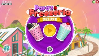 Papas Freezeria Deluxe Day 45 Gameplay on steam [upl. by Pessa]