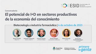 Conversatorio Las actividades biotecnológicas y la industria farmacéutica [upl. by Attevaj]