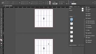 Création du document InDesign dépliant 4 volets [upl. by Faxun273]