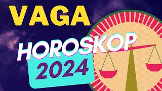 ♎︎ VAGA  TVOJA HOROSKOPSKA PROGNOZA ZA CIJELU quot 2024 quot GODINU Tarot  Astrologija [upl. by Myrna]