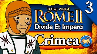 BUILDING A BLACK SEA EMPIRE Total War Rome 2 DEI Crimea Campaign Gameplay 3 [upl. by Nohsav]