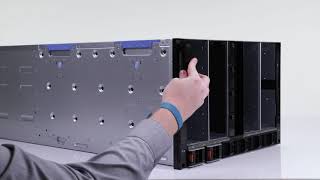 Dell EMC PowerEdge MX7000 RemoveInstall Left Control Panel [upl. by Htebazila]