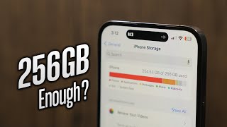 Is 256GB Storage Enough for iPhone 15 How Much Can You Store [upl. by Shaw377]