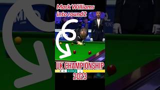 Mark Williams into round2 UK Championship 2023 [upl. by Baniaz624]