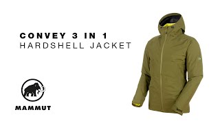 Mammut Convey 3 in 1 Hardshell Jacket [upl. by Nnyltiak254]