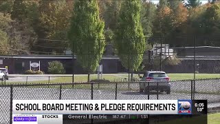 Southwest Vermont Supervisory Union Board to discuss pledge policy  clipped version [upl. by Quartet224]