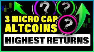 3 MICRO CAP Altcoin Gems 💎 HIGHEST 2025 CRYPTO RETURNS [upl. by Eehsar606]