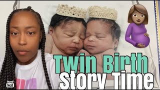 MY TWIN BIRTH STORY TIME WITH JOY amp JHIRNI INDUCED AT 37 WEEKS CESAREAN BIRTH TERESAPLUSFIVE [upl. by Nauqat]