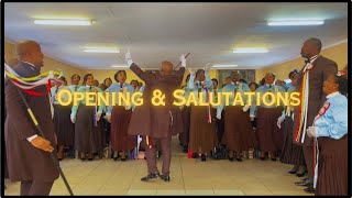 Fellowship Service Sabbath Day Opening amp Salutations [upl. by Homer416]