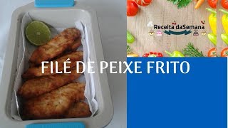 FILÉ DE PEIXE FRITO [upl. by Ahsienak]