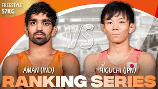 Rei HIGUCHI JPN vs Aman AMAN IND  2024 Hungarian Ranking Series  Gold Medal  FS 57Kg [upl. by Kosiur]