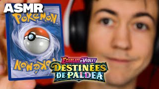 ASMR 😴 Quelle CHANCE en ouvrant ce BOOSTER POKÉMON [upl. by Nickie]