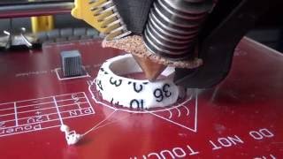 3D bicolor printing with diamond hotend [upl. by Kreda512]