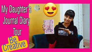 MY DAUGHTERS JOURNAL DIARY📕 Full TOUR  DIY  Pratimaslifenliving [upl. by Voorhis]