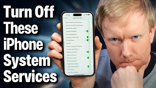 Turn Off These iPhone SYSTEM SERVICES Now Ultimate Guide [upl. by Ernst]