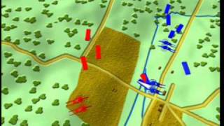 The Battle of Guilford Courthouse an Animated Map [upl. by Ykcim601]