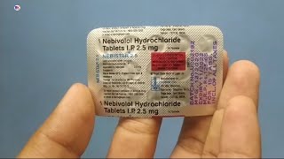 Nebistar 25 mg tablet  Nebivolol hydrochloride 25mg tablet  Nebistar 25mg tablet uses review [upl. by Hobie]