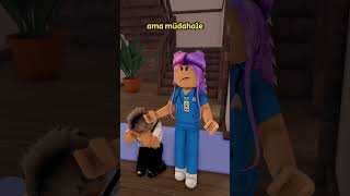 KÖTÜ ANNE ÇOCUKLARINA BAKMIYOR brookhavenrp roblox viral viralvideos youtubecreatorcommunity [upl. by Geri]