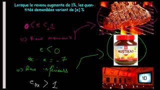 Comprendre et Calculer lElasticité de la Demande par rapport au Prix [upl. by Ainahtan]