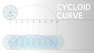 How to draw various trochoid curves 01 Cycloid Siemens NX CAD [upl. by Iridissa]