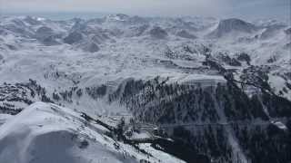 La Plagne  Station de sports dhiver  Savoie France [upl. by Reivaxe]