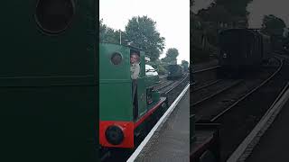 Peckett ST Kilmersdon at Ropley on the Watercress line [upl. by Aserehc]