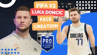 Luka Dončić Fifa 23 Face Creation  Lookalike [upl. by Alih]