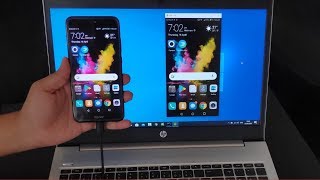 How to Connect Mobile to Laptop via USB Cable  Mirror your Android Screen to Laptop [upl. by Johnath]