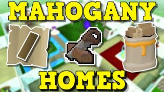 Mahogany Homes Is The Best Way To Level Construction  OSRS Mahogany Homes Guide [upl. by Pachton]