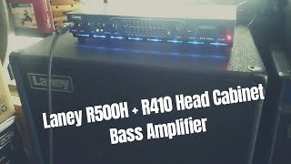 Laney R500H  R410 Head Cabinet Bass Amplifier  Demo by Edy PM [upl. by Marela]