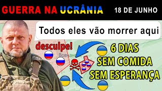 18 de junho MORTO EM 7 MINUTOS Motorista Russo Desorientado MATOU SUA UNIDADE  Guerra na Ucrânia [upl. by Adnarrim]