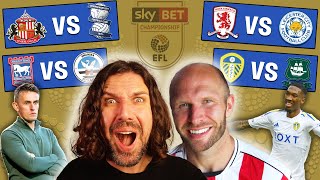 EFL Championship SCORE PREDICTIONS  Round 16 wSam Parkin [upl. by Pelagia]