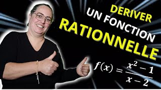 dériver une fonction rationnelle TOUT comprendre en 5 minutes [upl. by Namzzaj]