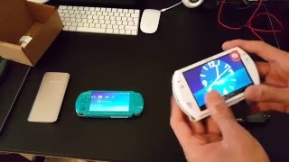 PSP GO UnboxingComparison Between Psp 3000 And Ps Vita [upl. by Malory]