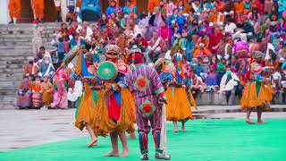 Glimpses from Thimphu Tshechu 2022 [upl. by Assiran50]