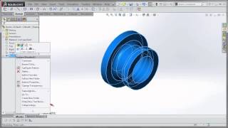 SWX 2015 Foreshortened Dimensions in Detail Views [upl. by Attelrahc]