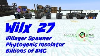 27 Villager Spawner Phytogenic Insolator  Project Ozone 2  Titan [upl. by Dnomhcir]