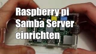 Raspberry Pi Samba Server einrichten externe HDD als NAS nutzen [upl. by Hahn281]