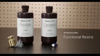 Introducing Functional Resins by Formlabs [upl. by Ahseka]