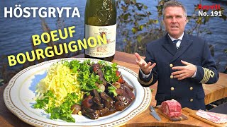 Bœuf bourguignon på stekhällI Kapten Mat I No 191 [upl. by Madelena]