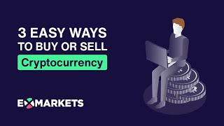 ExMarkets Tutorial 3 Easy ways to buy or sell Cryptocurrency on ExMarkets [upl. by Kiki]