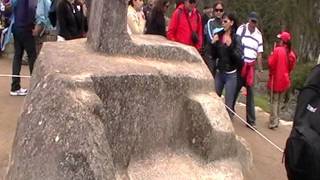 INTIHUATANA PEDRA CALENDARIO EM MACHU PICCHU PERU [upl. by Anelet204]