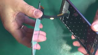 HUAWEI P9 Lite VNS L21 wymiana ekranu szybki Touch Screen Replacement [upl. by Ahsait742]