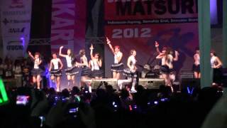 JKT48  Ponytail to shushu JAKJAPAN MATSURI 2012 hd [upl. by Aina]